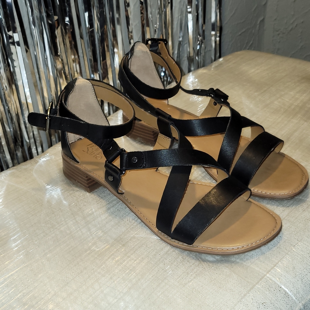 Franco Sarto Sandals  Black size 11